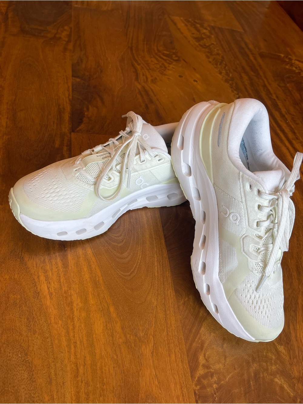 On Running Women’s Cloud Sneakers in Off-White Cream